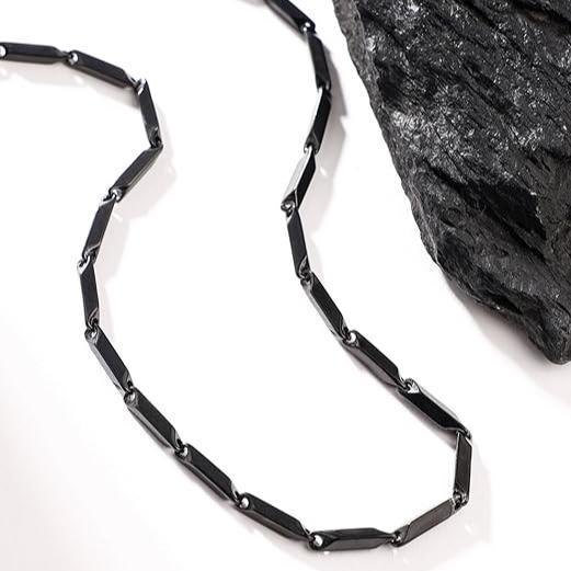 Black Bar Chain For Men