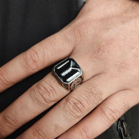 Kayi Stainless Steel Men's Ring