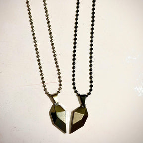 Magnetic Heart Necklace for Couples